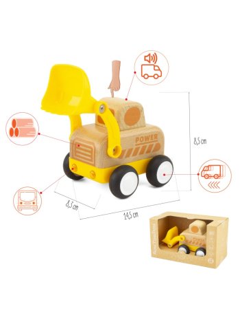 Mini chargeuse - véhicule lumineux et sonore - Ulysse 2