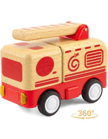 Mini camion de pompier - véhicule lumineux et sonore - Ulysse