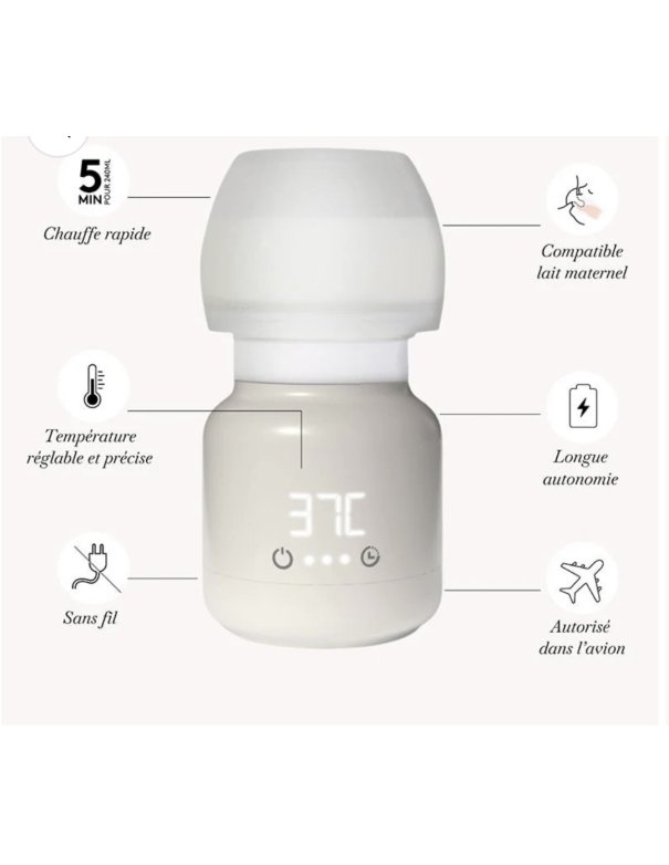Chauffe-Biberon Nomade TooGo - Elhée