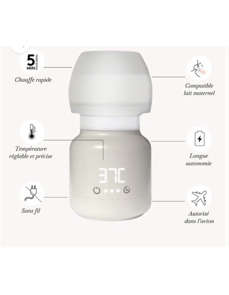 Chauffe-Biberon Nomade TooGo - Elhée