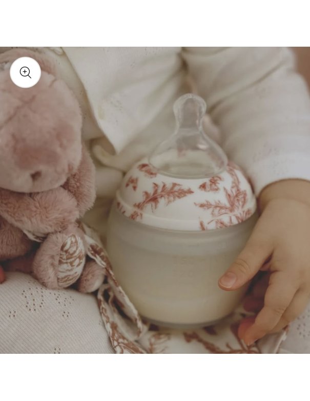 Coffret Biberon 150 mL + Doudou | Tartine et Chocolat "Toile de