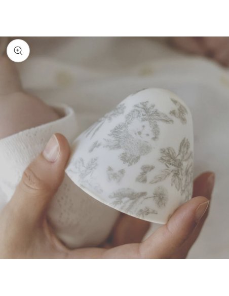 Coffret Biberon 150 mL + Doudou | Tartine et Chocolat "Toile de