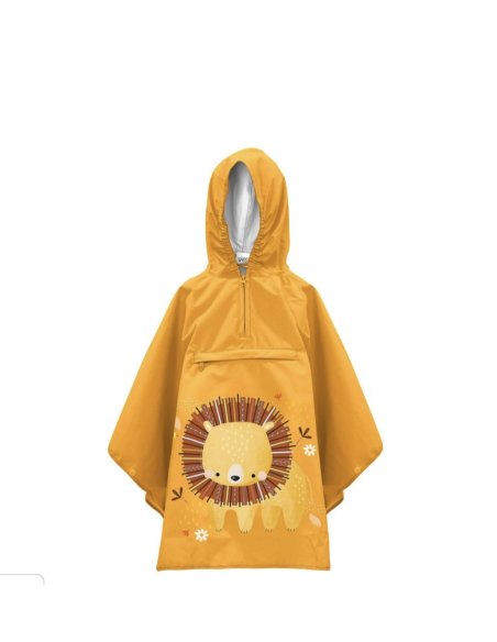 Poncho de pluie junior - Chompy le lion - Sassi