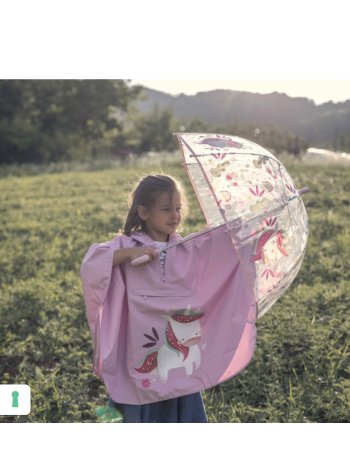 Poncho de pluie junior - Sparkly la licorne - Sassi