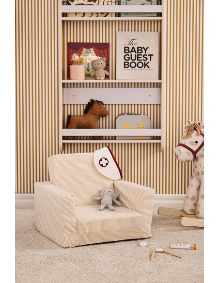 Fauteuil pliant blanc cassé - Kid's Concept