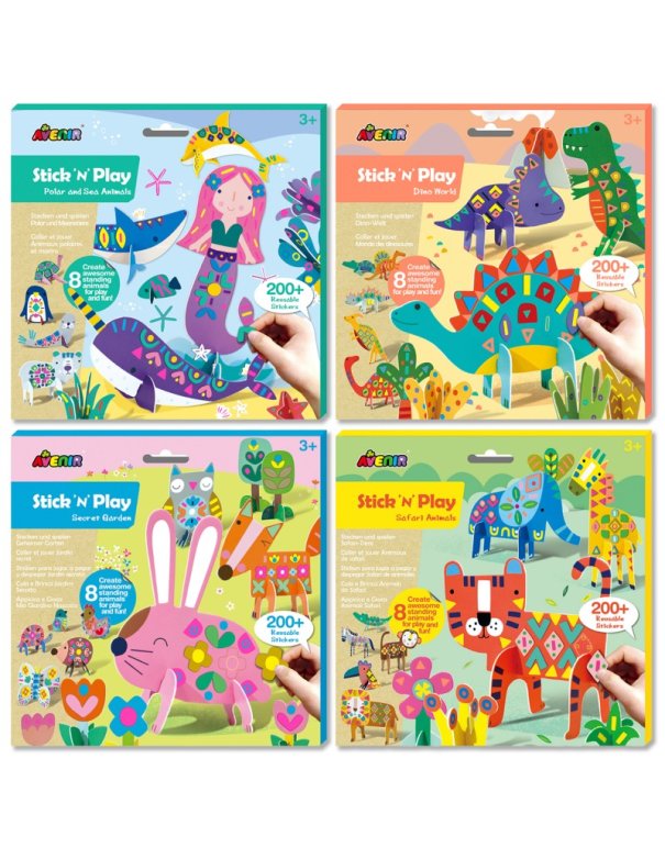 Kit stick & play - Divers modèles au...