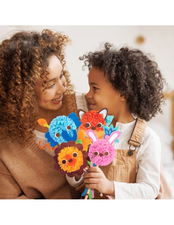 Kit de création bouquet de fleurs -...