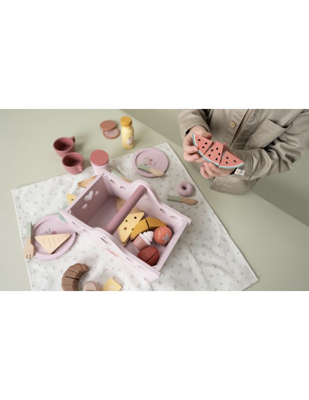 Ensemble de pique-nique en bois -... Ensemble de pique-nique en bois -...