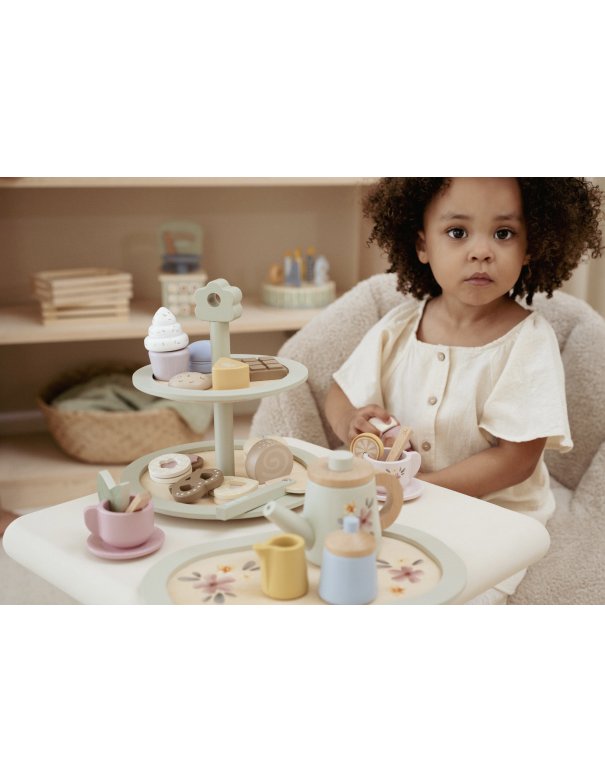 Présentoir à pâtisseries en bois -... Présentoir à pâtisseries en bois -...