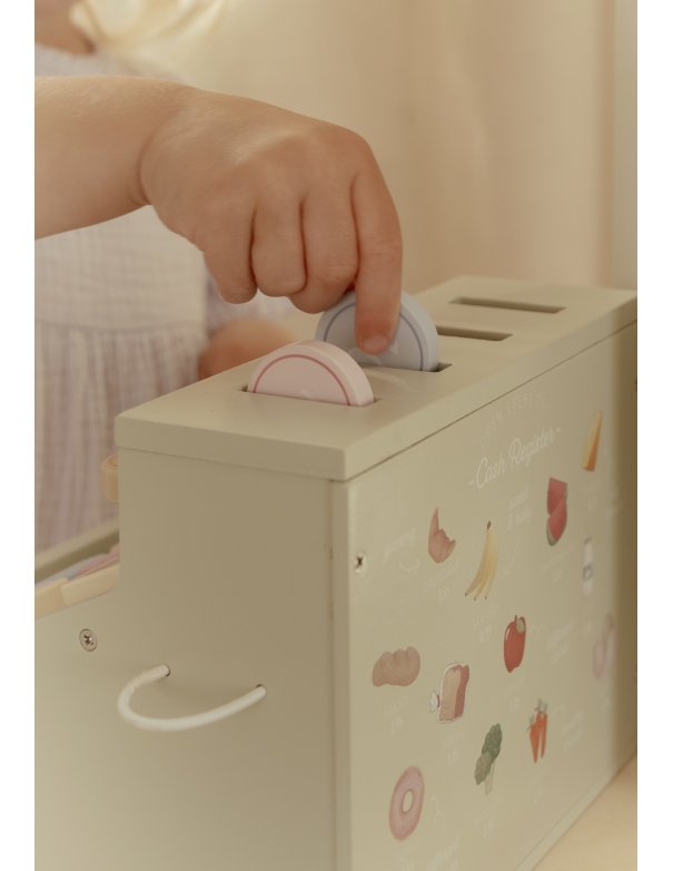 Caisse enregistreuse en bois - Little... Caisse enregistreuse en bois - Little...