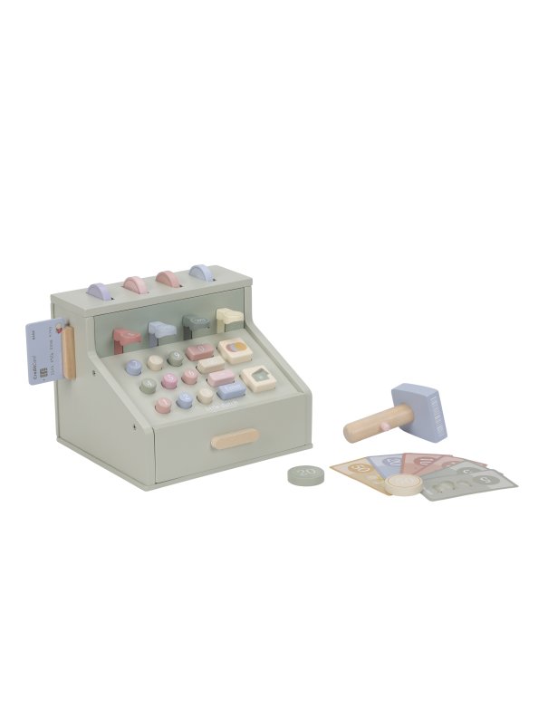 Caisse enregistreuse en bois - Little... Caisse enregistreuse en bois - Little...