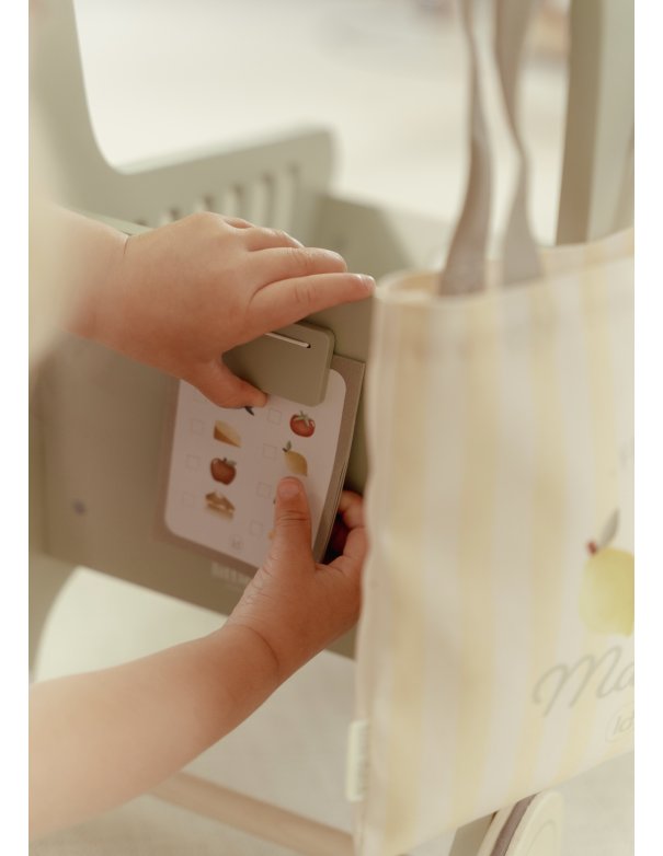 Chariot de courses en bois - Little... Chariot de courses en bois - Little...