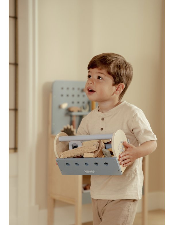 Boîte à outils en bois - Little Dutch Boîte à outils en bois - Little Dutch