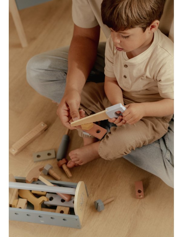 Boîte à outils en bois - Little Dutch Boîte à outils en bois - Little Dutch