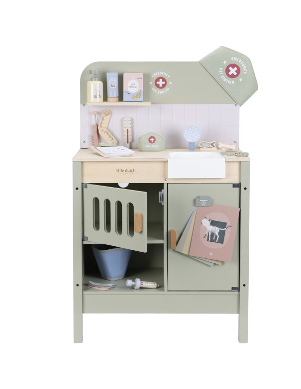 Cabinet de vétérinaire en bois -... Cabinet de vétérinaire en bois -...