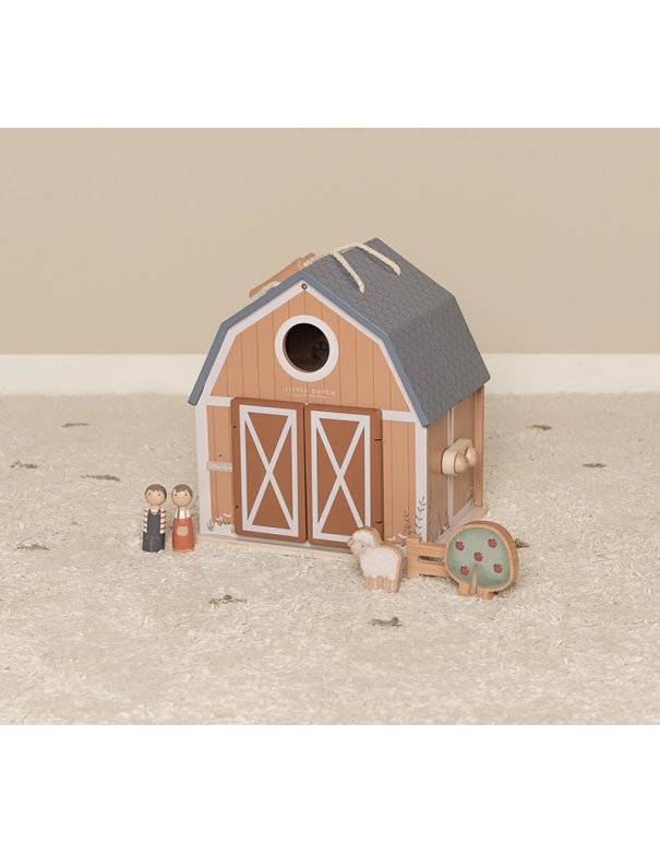 Maison de poupée en bois FSC - Little... Maison de poupée en bois FSC - Little...