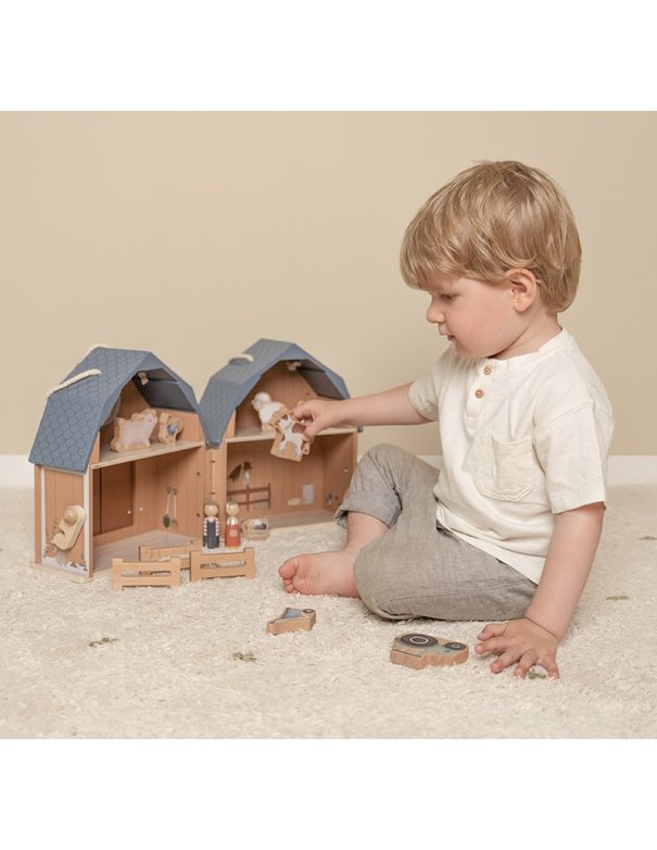 Maison de poupée en bois FSC - Little... Maison de poupée en bois FSC - Little...