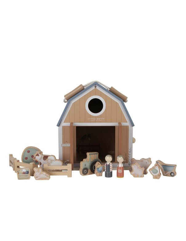 Maison de poupée en bois FSC - Little... Maison de poupée en bois FSC - Little...