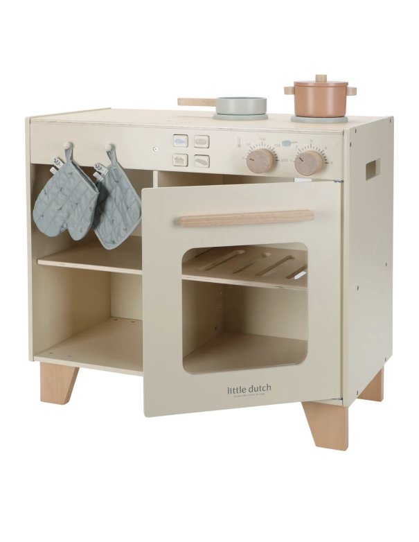 Cuisine en bois  - Vert - Little... Cuisine en bois  - Vert - Little...