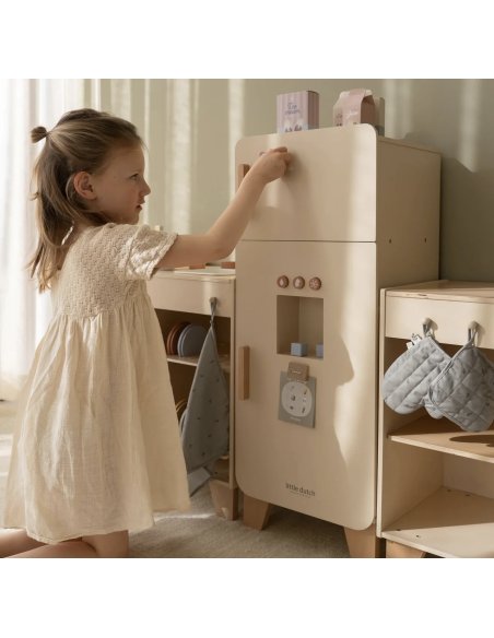 Réfrigérateur en bois - Vert - Little Ducth - Edition limitée