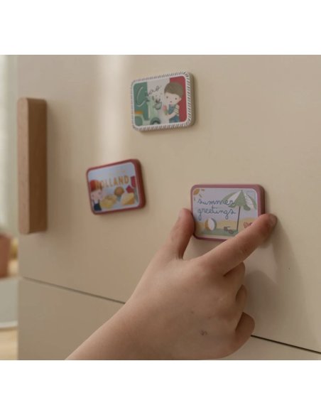 Réfrigérateur en bois - Vert - Little Ducth - Edition limitée