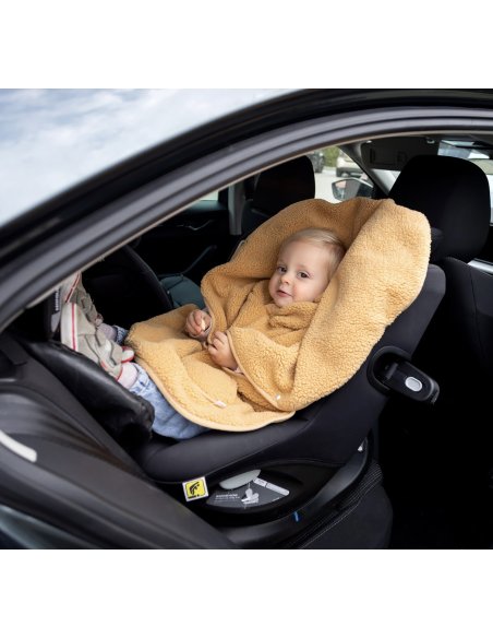 Poncho de voyage 9-36m TEDDY- Ocre - Bemini