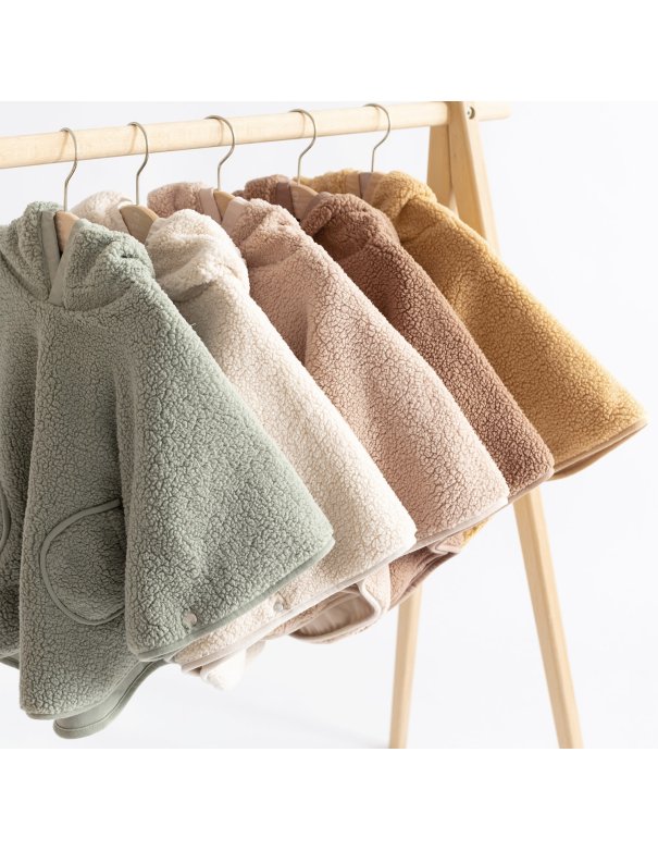 Poncho de voyage 9-36m TEDDY- Ocre -...