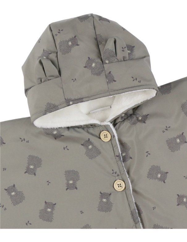 Poncho imperméable doublure Groloudoux® kaki - Noukie's