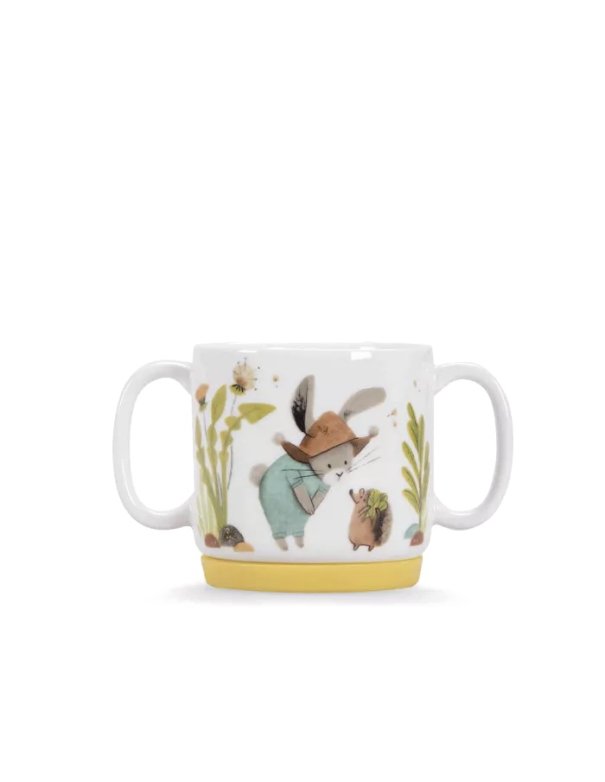 Set vaisselle porcelaine - Trois petits lapins - Moulin Roty