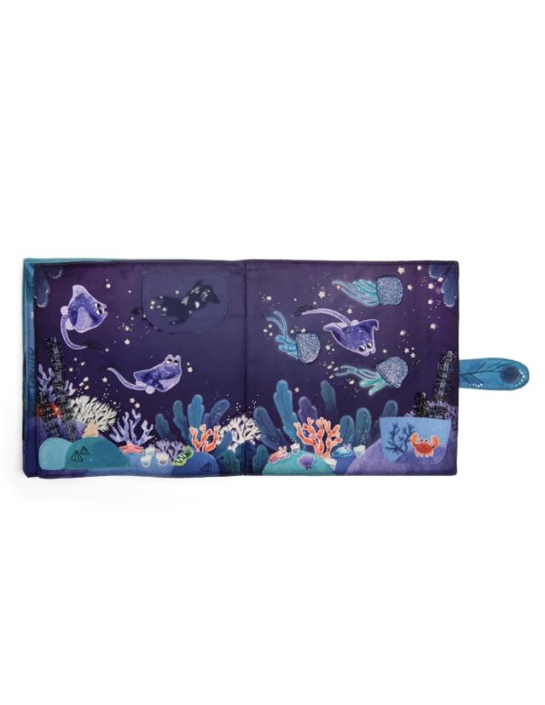 Grand livre d'activités en tissu -...