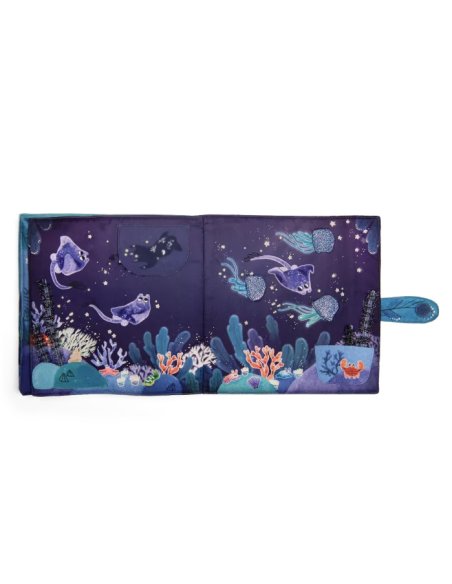 Grand livre d'activités en tissu - Moulin Roty