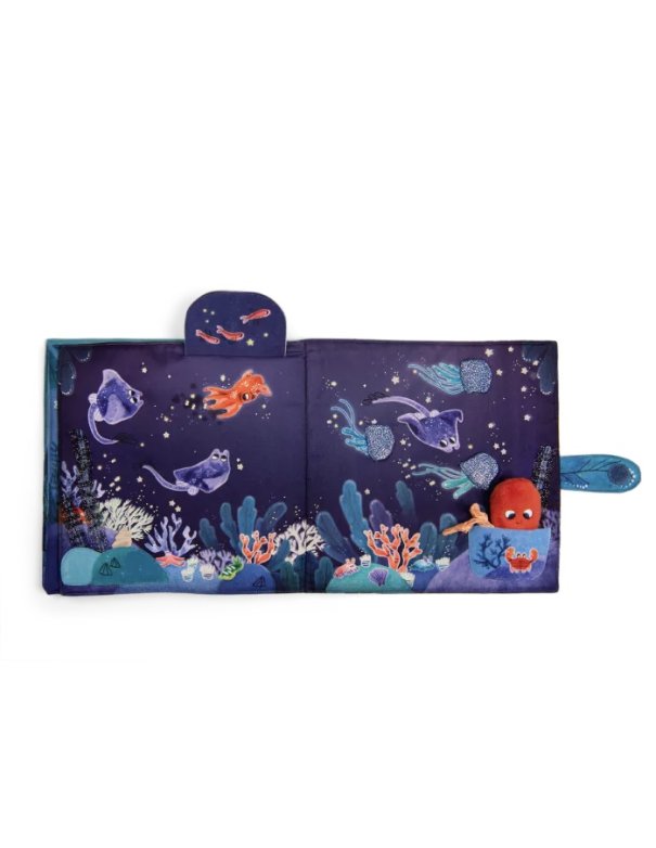 Grand livre d'activités en tissu - Moulin Roty