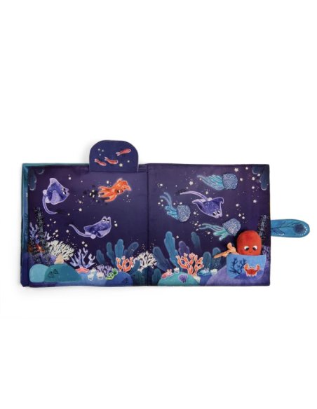 Grand livre d'activités en tissu - Moulin Roty