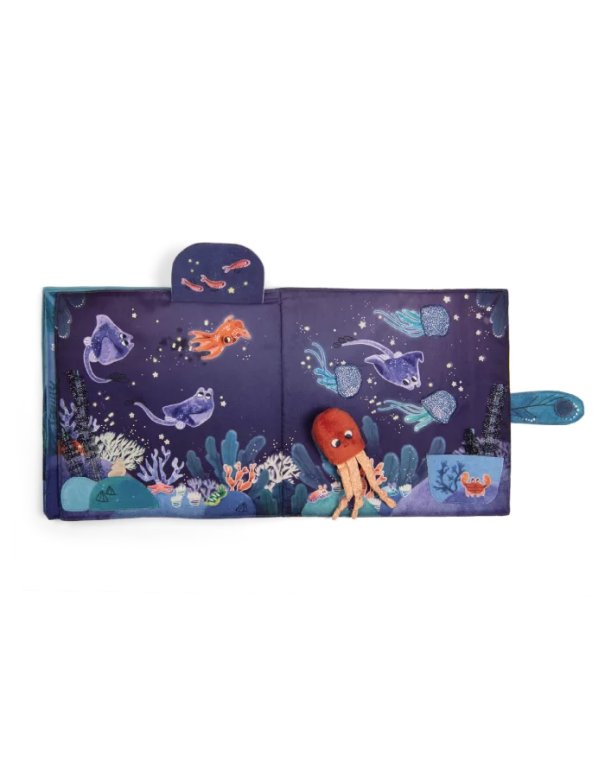 Grand livre d'activités en tissu -...