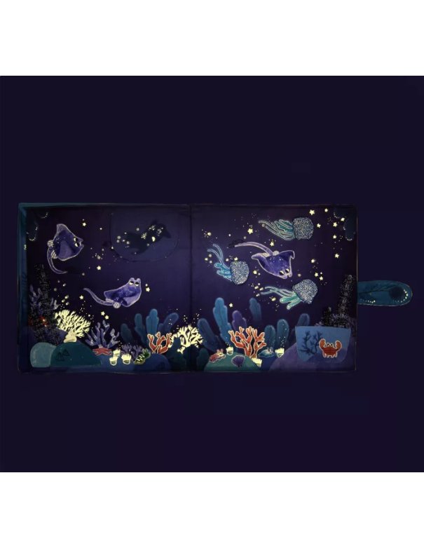 Grand livre d'activités en tissu -...