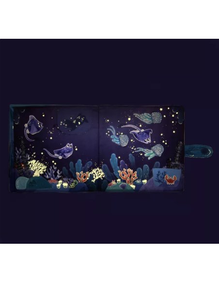 Grand livre d'activités en tissu - Moulin Roty