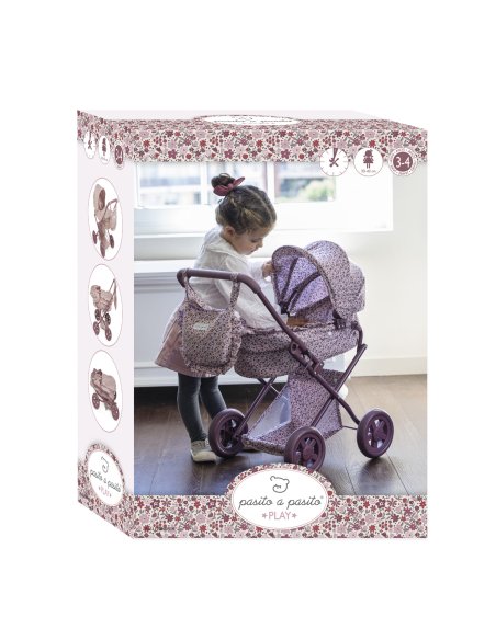 Landeau cherry fleurs - Pasito a pasito