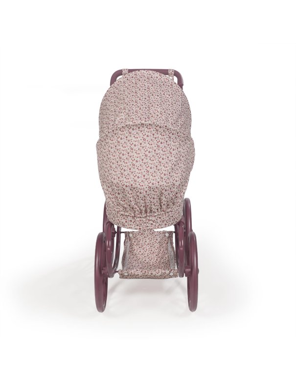 Landeau grandes roues cherry fleurs -...