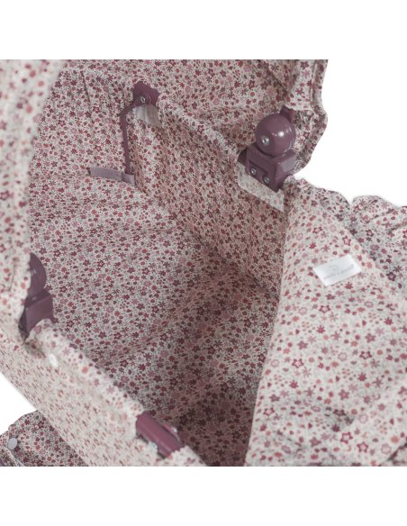 Landeau grandes roues cherry fleurs - Pasito a pasito