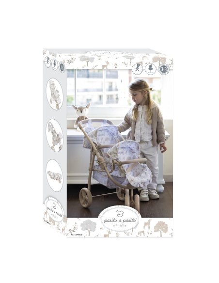 Landeau jumeau Nara - Pasito a pasito