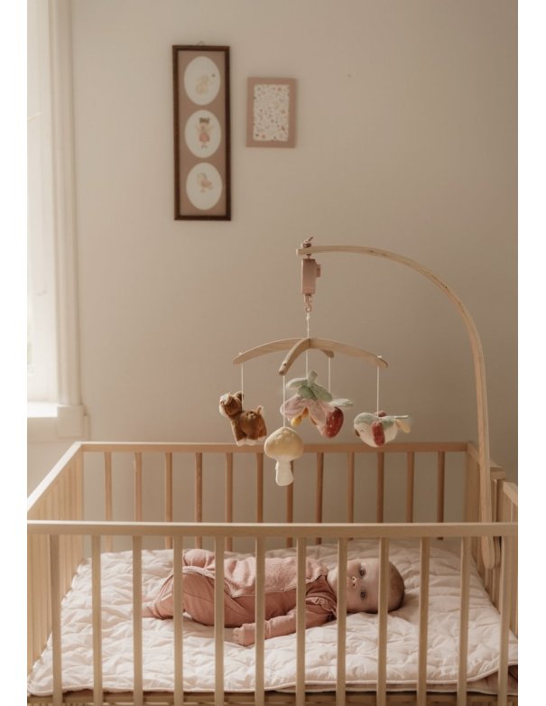 Mobile musical en bois Fairy Garden -...