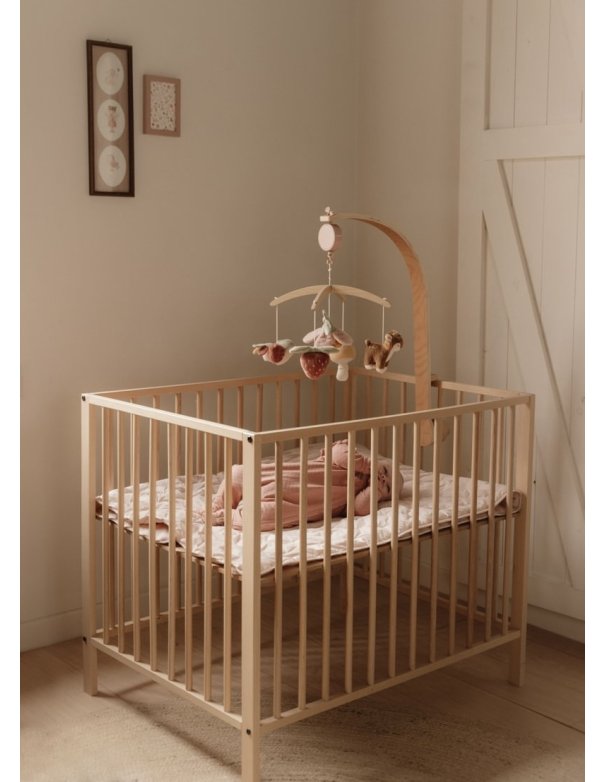 Mobile musical en bois Fairy Garden -...