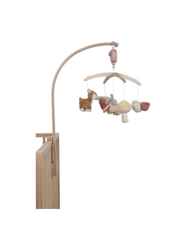 Mobile musical en bois Fairy Garden -...