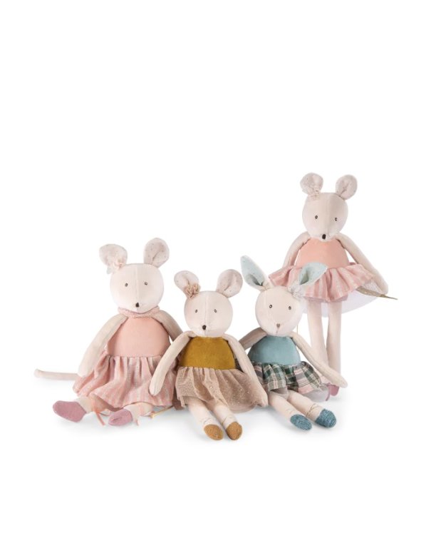Petite peluche Souris rose - Moulin Roty