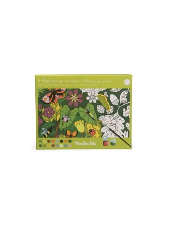 Peintures au numéro Le botaniste - Moulin Roty