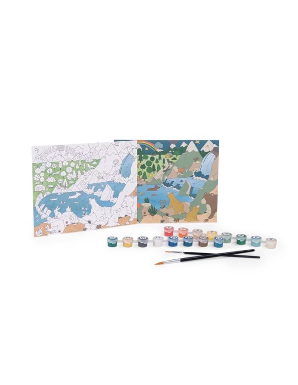 Peintures au numéro L'explorateur - Moulin Roty