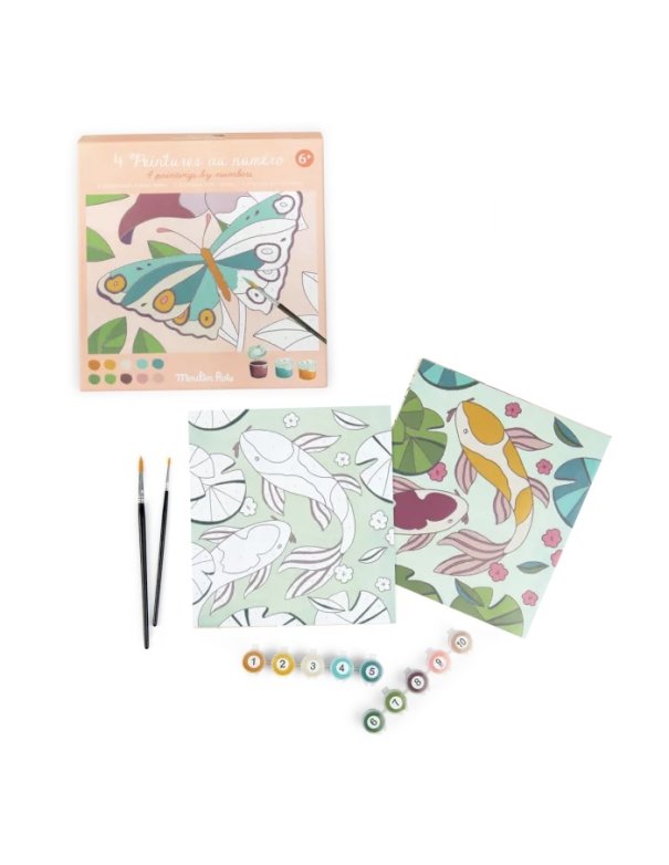 Peintures au numéro - Moulin Roty