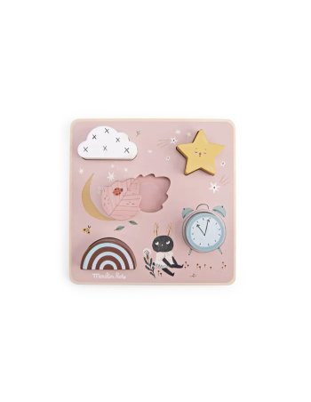 Puzzle encastrable sensoriel - Moulin Roty 2