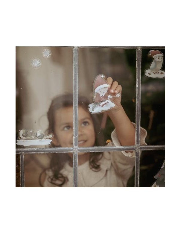 Autocollants de fenêtre - Noël - Little Dutch