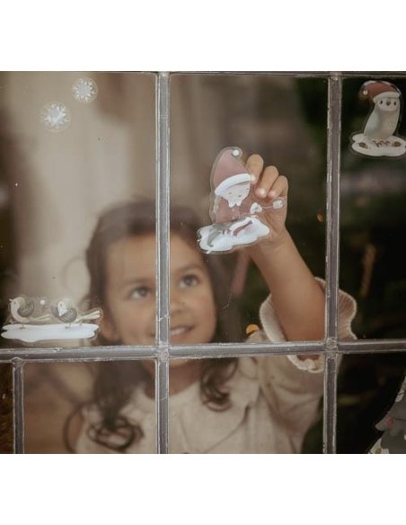 Autocollants de fenêtre - Noël - Little Dutch